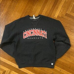 Russell Athletic Charcoal Cincinnati Bearcats Crewneck